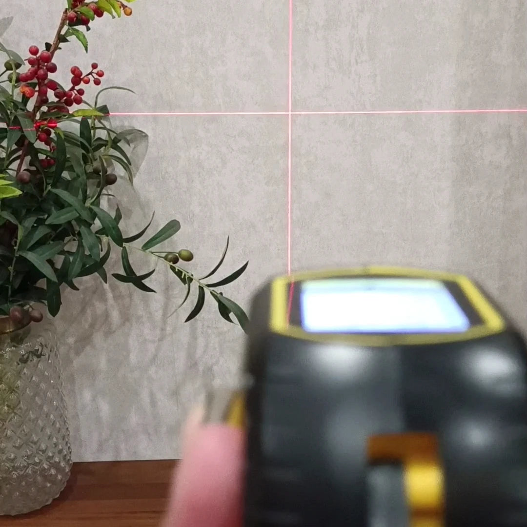 3-in-1 Laser Tape Measure | Digital Rangefinder with Steel Tape – High Accuracy Tool for Pros