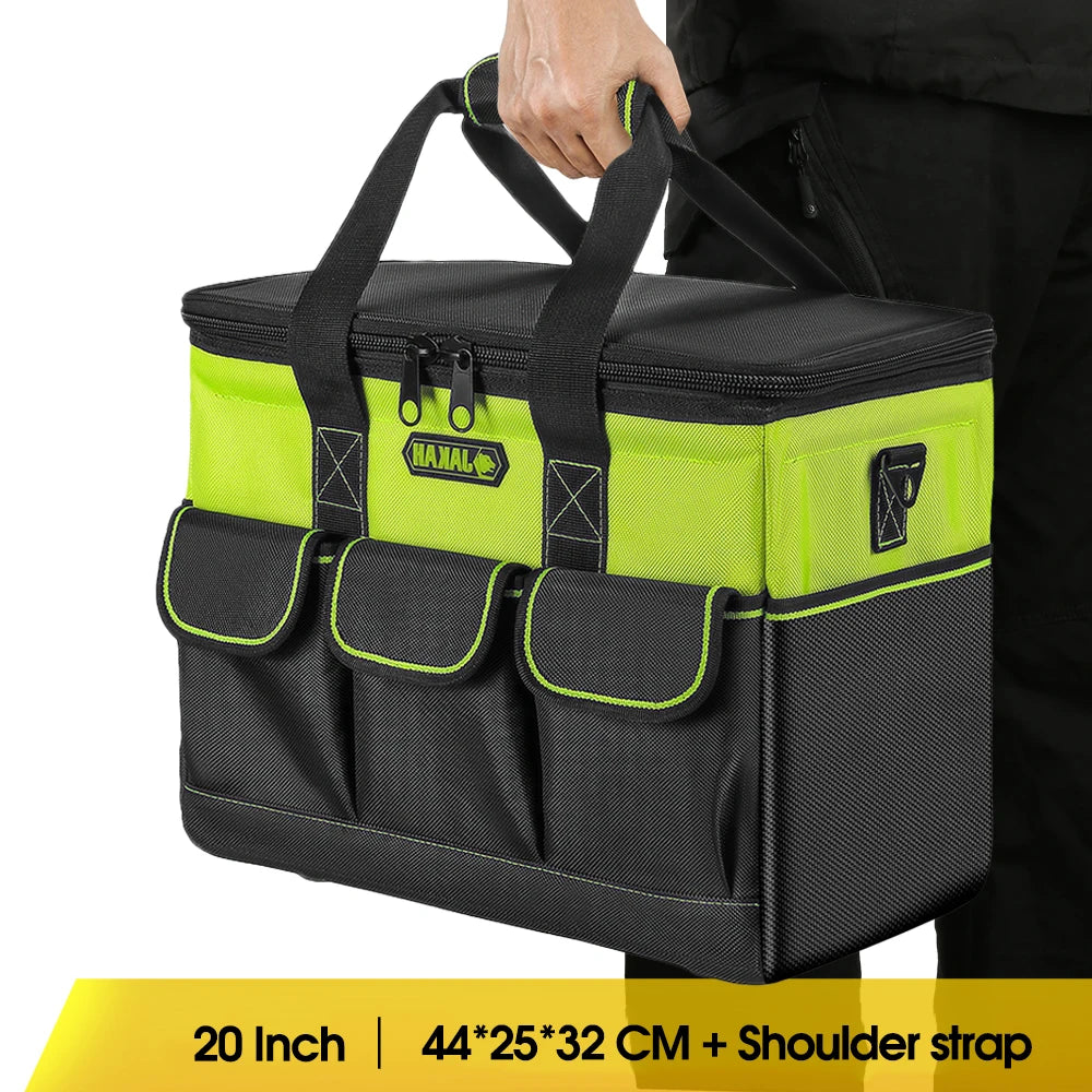 Heavy-Duty Open Top Tool Bag – Large Storage for Tradesmen