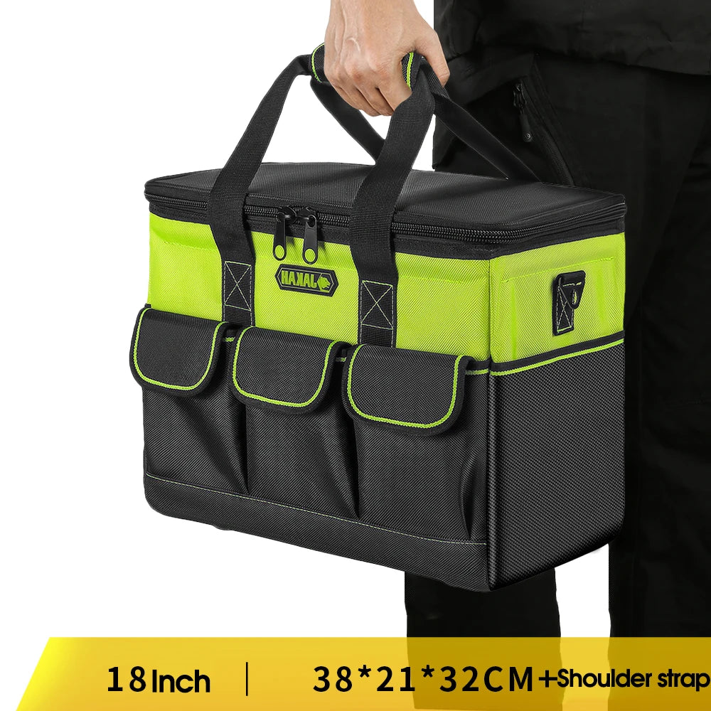 Heavy-Duty Open Top Tool Bag – Large Storage for Tradesmen