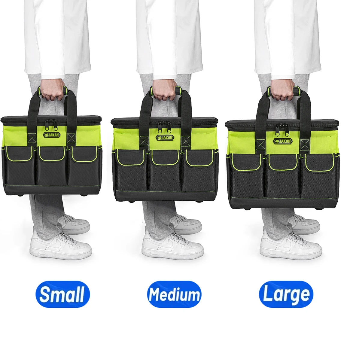 Heavy-Duty Open Top Tool Bag – Large Storage for Tradesmen