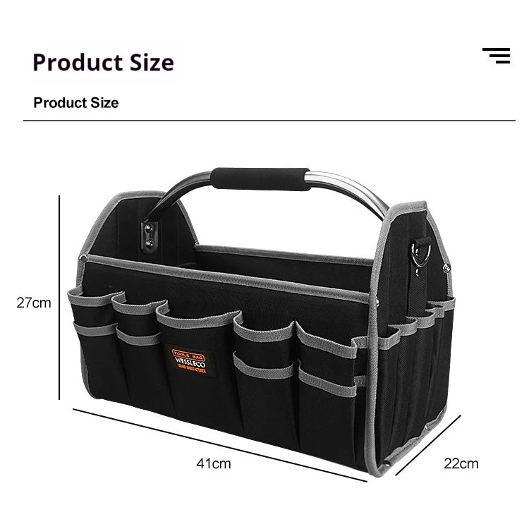 Heavy-Duty Tool Bag – Large Capacity Organizer