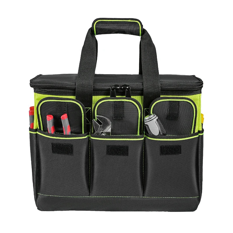Heavy-Duty Open Top Tool Bag – Large Storage for Tradesmen