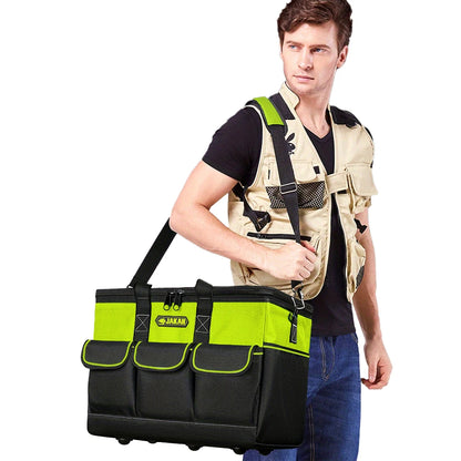 Heavy-Duty Open Top Tool Bag – Large Storage for Tradesmen