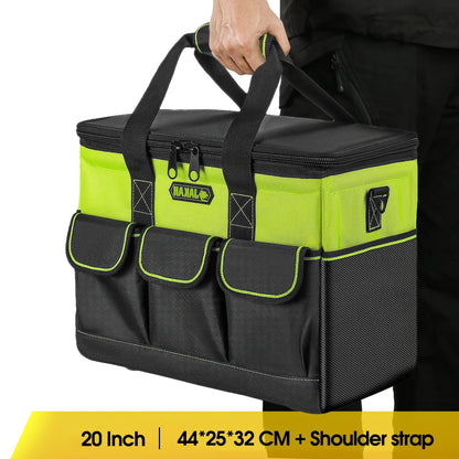 Heavy-Duty Open Top Tool Bag – Large Storage for Tradesmen