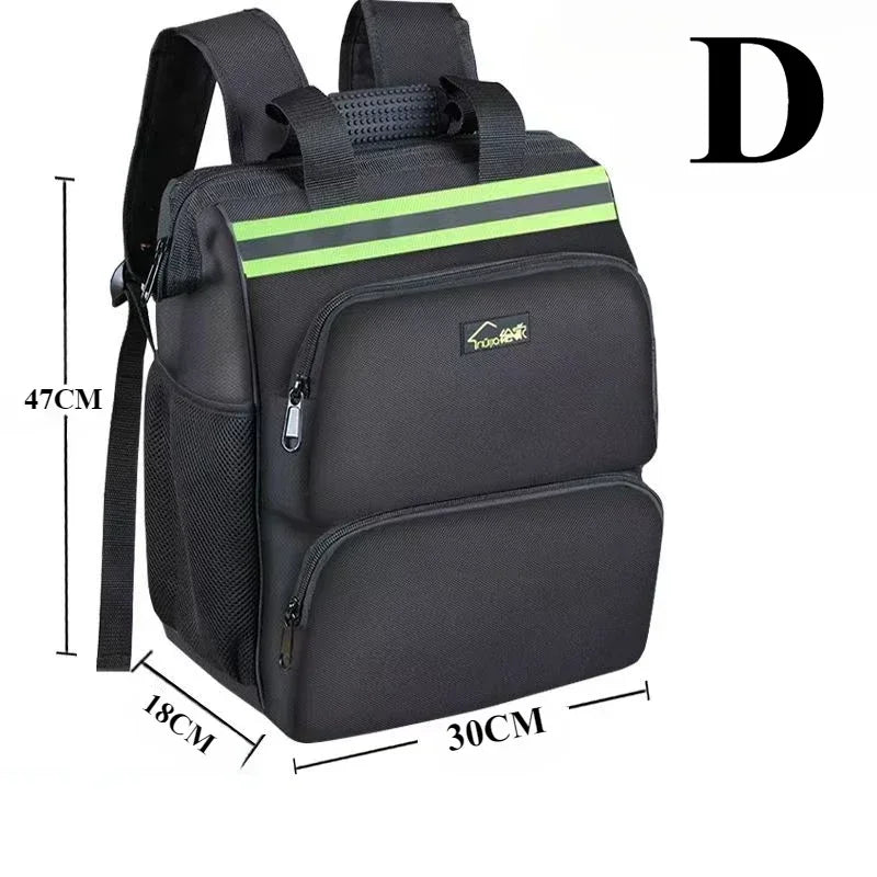 Heavy-Duty Canvas Tool Bag – Shoulder Backpack