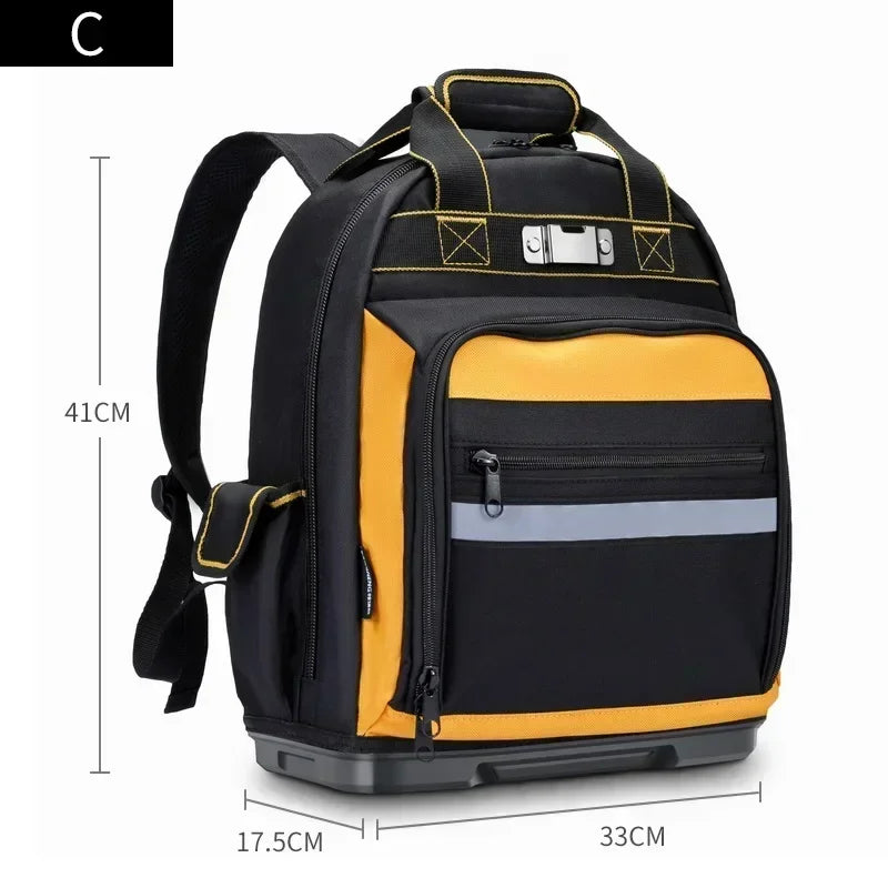 Heavy-Duty Canvas Tool Bag – Shoulder Backpack