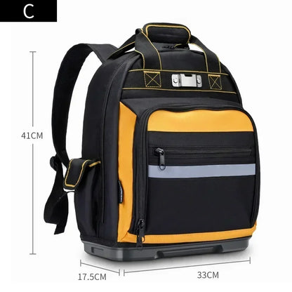 Heavy-Duty Canvas Tool Bag – Shoulder Backpack