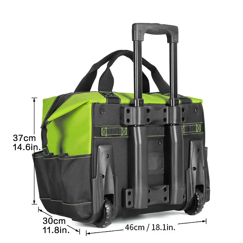 Heavy-Duty Rolling Tool Bag – Large Capacity & Wear-Resistant