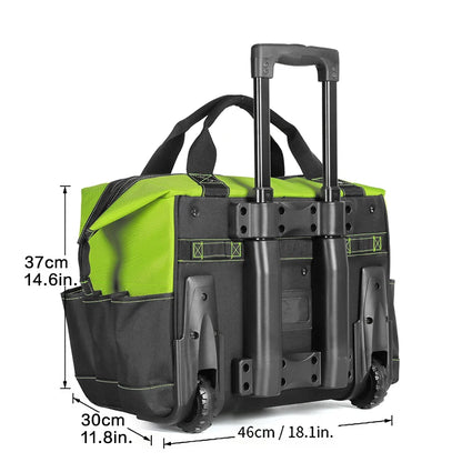 Heavy-Duty Rolling Tool Bag – Large Capacity & Wear-Resistant