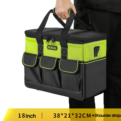 Heavy-Duty Open Top Tool Bag – Large Storage for Tradesmen