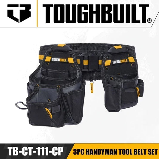 ToughBuilt® 3-Piece Handyman Tool Belt Set  TB-CT-111-CP