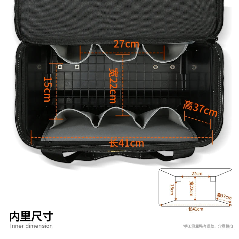 Heavy-Duty Rolling Tool Bag – Large Capacity & Wear-Resistant