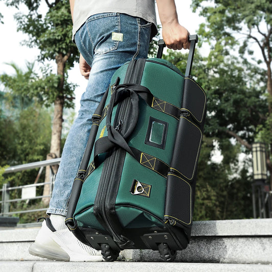 Heavy-Duty Rolling Tool Bag – Large Capacity with Durable Wheels
