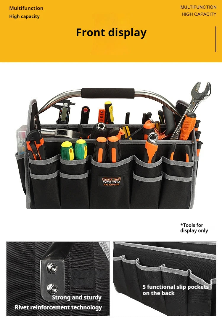 Heavy-Duty Tool Bag – Large Capacity Organizer