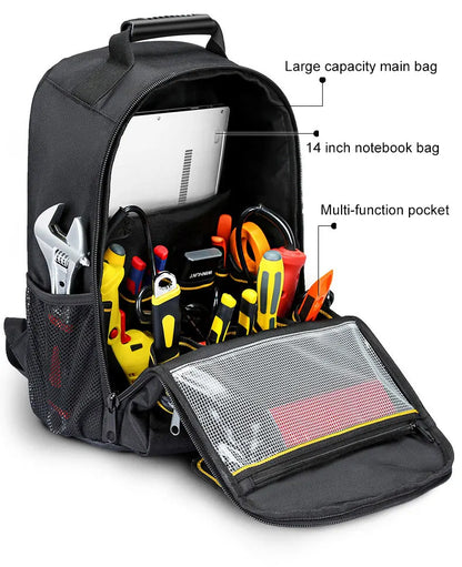Heavy-Duty Canvas Tool Bag – Shoulder Backpack